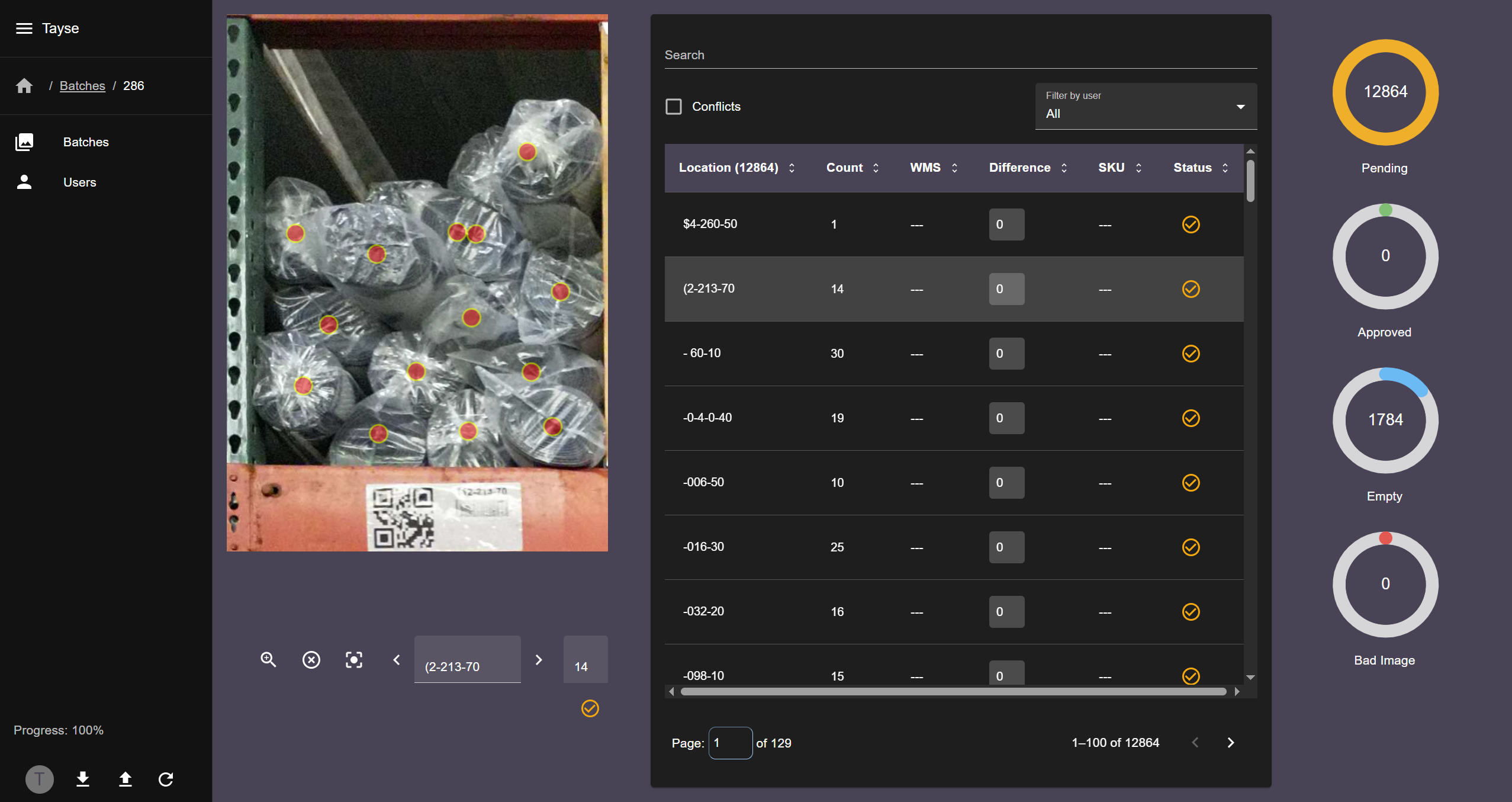 TAYSE - DRONE BASED RUGS COUNTING